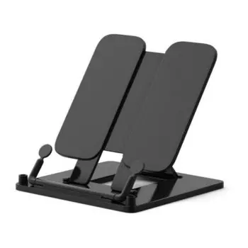 Подставка для книг пластиковая ErichKrause, черная