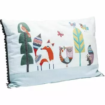 Подушка Дерево, 60 х 10 х 40 см, разноцветная