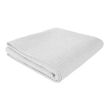 Полотенце вафельное Home One 80х150, отбеленный