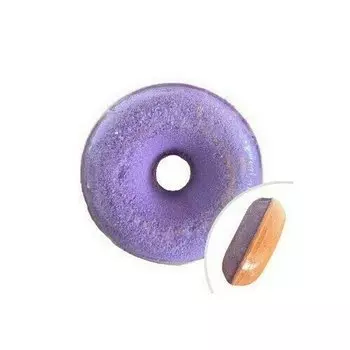 Пончик бурлящий для ванны Fabrik Cosmetology с пенкой Marshmallow, 120 г