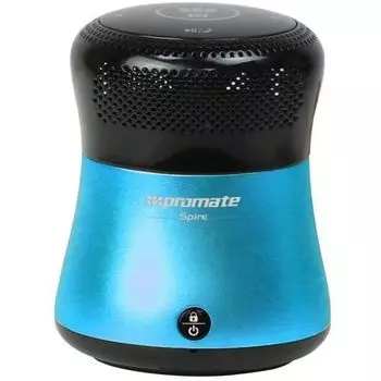 Портативная колонка Promate "Spire", синяя