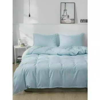 Постельное белье GoodNight Essential 2 сп. голубой