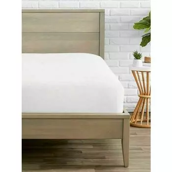 Простынь GoodNight Трикотаж 140х200х20 Белый на резинке