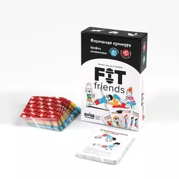 Развивающая настольная игра Банда Умников FIT friends