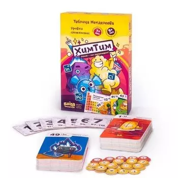 Развивающая настольная игра Банда Умников ХимТим