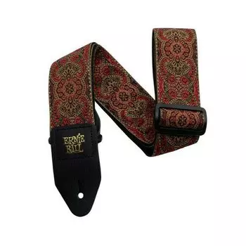 Ремень для гитары Ernie Ball 4162 Jacquard Crimson Paisley
