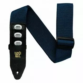 Ремень для гитары Ernie Ball 4236 PickHolder Navy