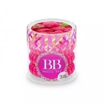 Резинка для волос, малиновая