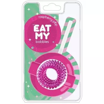 Резинка для волос "Малиновый леденец"