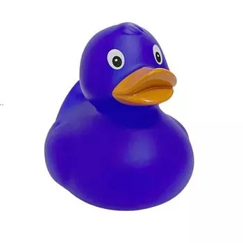Резиновая уточка, синяя