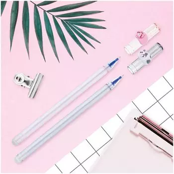 Ручка гелевая стираемая Meshu Cute Cats, 0,5 мм, синяя, в ассортименте