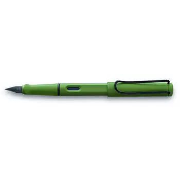 Ручка перьевая Lamy "041 Safari" F, оливковая
