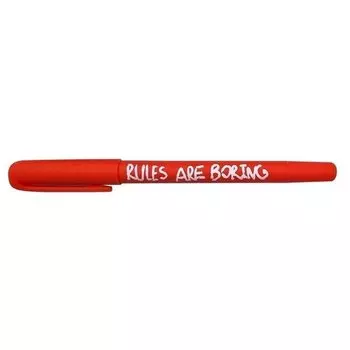 Ручка шариковая Be Smart Bad Girl, 0,7 мм, красная, цвет чернил синий