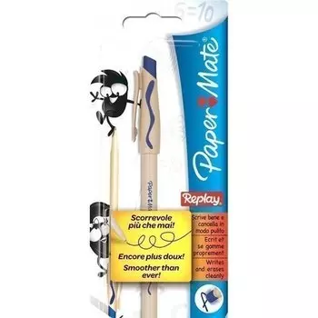 Ручка шариковая "Replay" со стираемыми чернилами 1,0 синяя