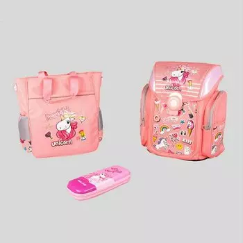 Рюкзак GoLove, с сумкой и пеналом