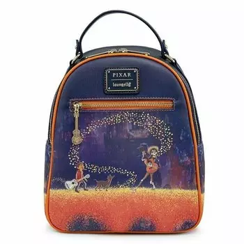 Рюкзак Loungefly Pixar Coco Marigold Bridge Mini Backpack