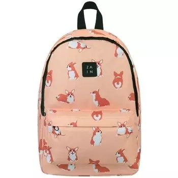 Рюкзак ZAIN Corgi, персиковый