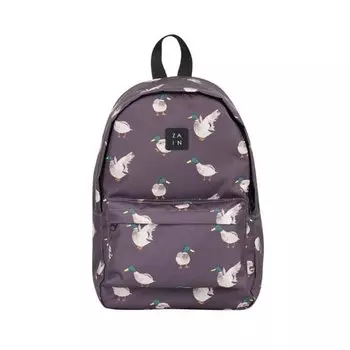 Рюкзак ZAIN Утки, черный