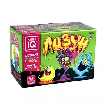 Сделай сам Цветной Лизун Master IQ