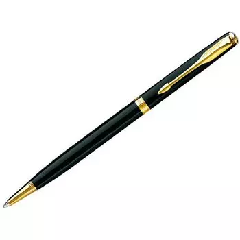 Шариковая ручка "Sonnet 07 Slim" черный лак 0,7 М