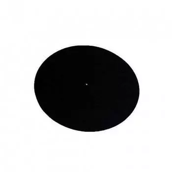 Шерстяной Мат Rega "Turntable Mat", черный