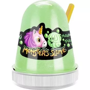 Слайм "Нежный Зефир", зеленый