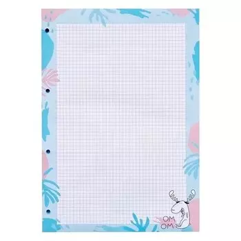 Сменный блок, Be Smart "Fyr-Fyr", 50 листов в клетку 21,0 х 29,7 см