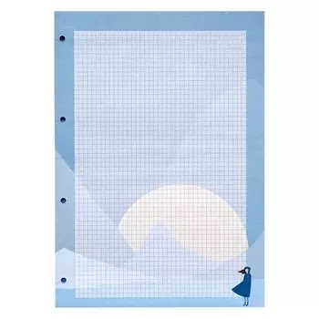 Сменный блок, Be Smart "Golden sun", 50 листов в клетку, 21,0 х 29,7 см