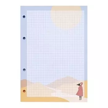 Сменный блок Be Smart "Golden sun" А5, 50 листов в клетку