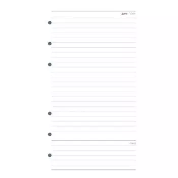 Сменный блок "Optimal", 80 листов, в линейку, 10 х 17 см