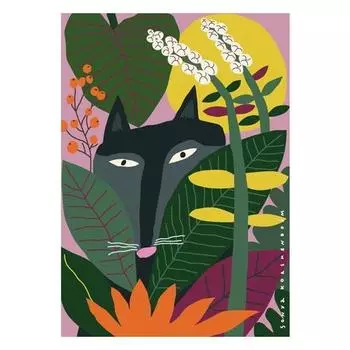 Соня Коршенбойм. Принт "Волк" А2