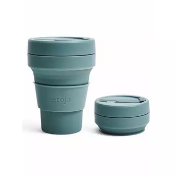 Стакан складной Stojo Pocket Cup Eucalyptus, 355 мл, эвкалипт