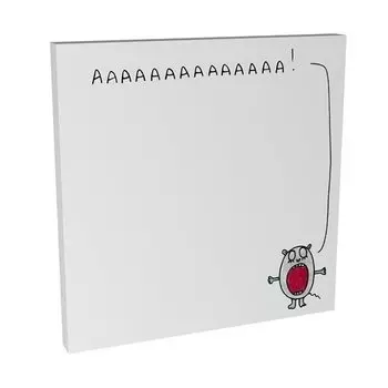 Стикеры post-it Антибуки «Аааааааааааааа!»