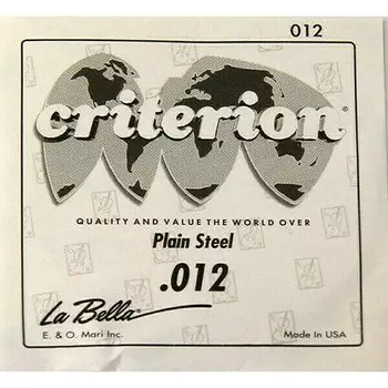Струна одиночная для акустической и электрогитары La Bella CPS012