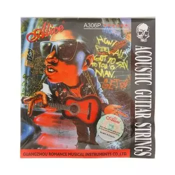 Струны для акустической гитары Alice A306-XL