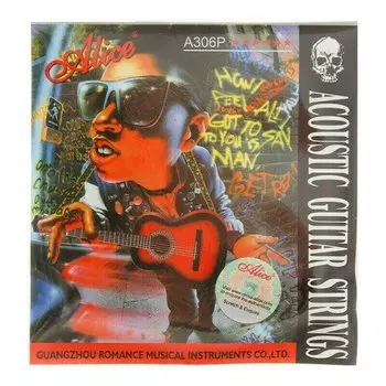 Струны для акустической гитары Alice A306P-SL