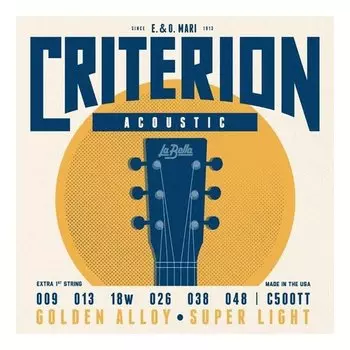 Струны для акустической гитары La Bella C5 00TT