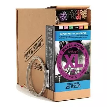 Струны для электрогитары D'Addario EXL120-B25