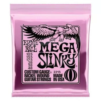 Струны для электрогитары Ernie Ball 2213 Nickel Wound Slinky Mega 10.5-48