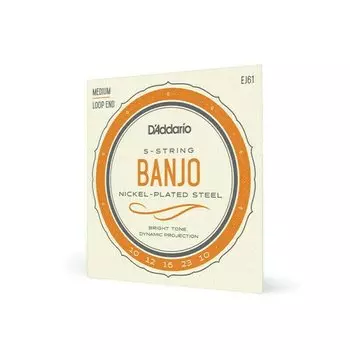 Струны для банджо DAddario EJ61