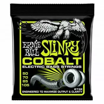 Струны для бас-гитары Ernie Ball 2732 Cobalt Slinky Regular 50-105