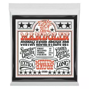 Струны для мандолины Ernie Ball 2320 Stainless Steel Medium 10-30