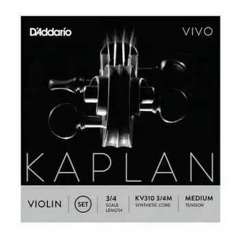 Струны для скрипки DAddario KV310 3/4 M