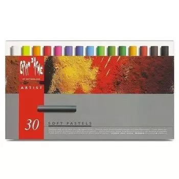 Сухая пастель, 30 цветов