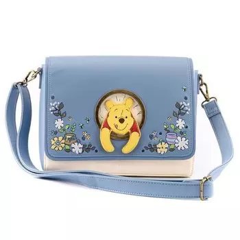 Сумка Loungefly Disney Winnie The Pooh 95th Anniversary Peek a Pooh Crossbody Bag