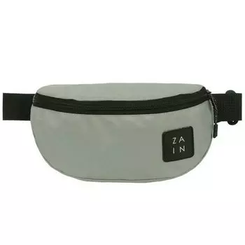 Сумка на пояс ZAIN «327», светло-серая