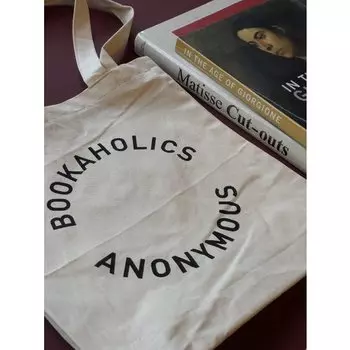 Сумка Подписные издания Bookaholics, белая