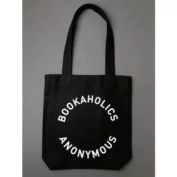 Сумка Подписные издания Bookaholics, черная