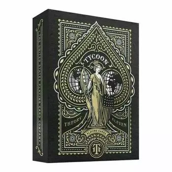 Сувенирная колода карт Theory11 Tycoon, черная