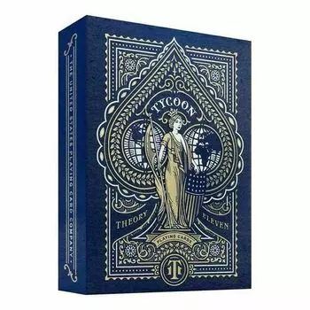 Сувенирная колода карт Theory11 Tycoon, синяя